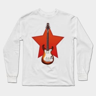 Electronic Guitar star Long Sleeve T-Shirt